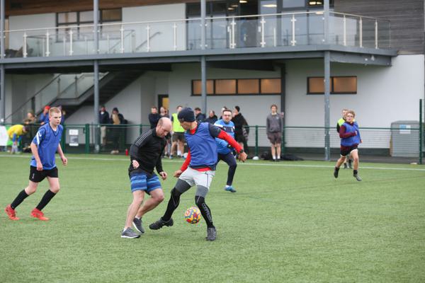 Teams playing in the Pendennis 5-a-side football tournament