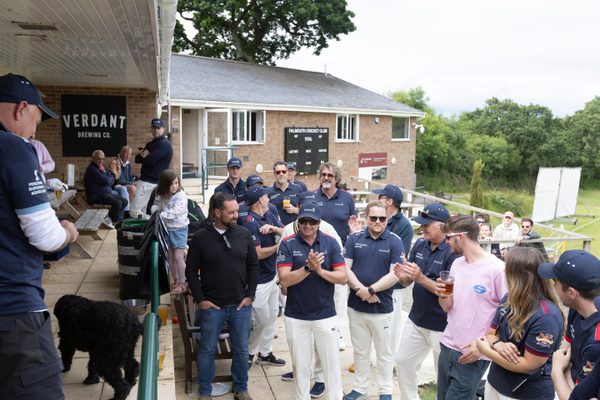 Guests gathered around for the prize giving ceremony